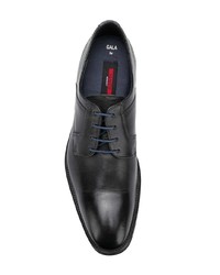 schwarze Leder Derby Schuhe von Lloyd