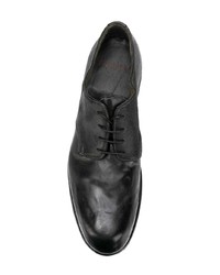 schwarze Leder Derby Schuhe von Premiata