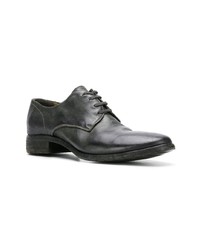 schwarze Leder Derby Schuhe von Premiata