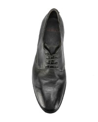 schwarze Leder Derby Schuhe von Premiata