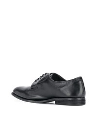 schwarze Leder Derby Schuhe von Leqarant