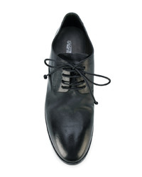 schwarze Leder Derby Schuhe von Marsèll