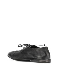 schwarze Leder Derby Schuhe von Marsèll