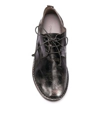 schwarze Leder Derby Schuhe von Marsèll