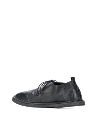 schwarze Leder Derby Schuhe von Marsèll