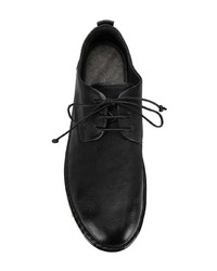 schwarze Leder Derby Schuhe von Marsèll