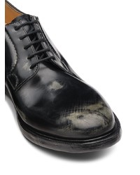 schwarze Leder Derby Schuhe von Church's