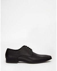 schwarze Leder Derby Schuhe von Aldo