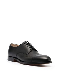 schwarze Leder Derby Schuhe von Church's