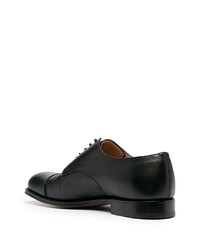 schwarze Leder Derby Schuhe von Church's