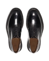 schwarze Leder Derby Schuhe von Grenson