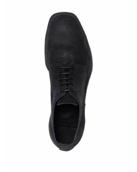 schwarze Leder Derby Schuhe von Officine Creative