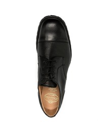 schwarze Leder Derby Schuhe von Church's