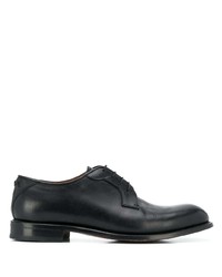 schwarze Leder Derby Schuhe von Ermenegildo Zegna XXX