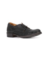 schwarze Leder Derby Schuhe von Fiorentini+Baker