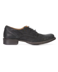 schwarze Leder Derby Schuhe von Fiorentini+Baker