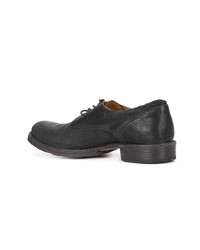 schwarze Leder Derby Schuhe von Fiorentini+Baker