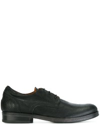 schwarze Leder Derby Schuhe von Fiorentini+Baker