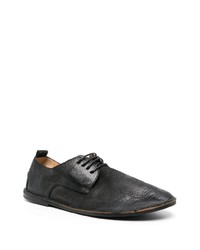 schwarze Leder Derby Schuhe von Marsèll