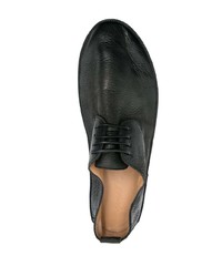 schwarze Leder Derby Schuhe von Marsèll