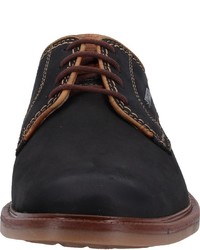 schwarze Leder Derby Schuhe von FRETZ men