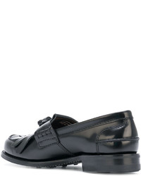 schwarze Leder Derby Schuhe von Church's