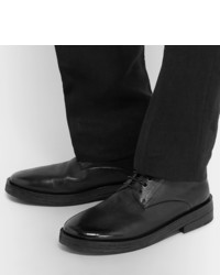 schwarze Leder Derby Schuhe von Marsèll