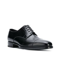 schwarze Leder Derby Schuhe von Tom Ford