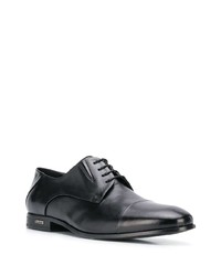 schwarze Leder Derby Schuhe von Baldinini