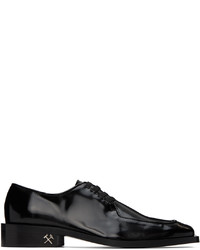 schwarze Leder Derby Schuhe von Gmbh