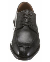 schwarze Leder Derby Schuhe von GORDON & BROS