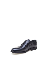 schwarze Leder Derby Schuhe von Greyder