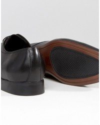 schwarze Leder Derby Schuhe von Steve Madden