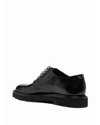 schwarze Leder Derby Schuhe von Paul Smith