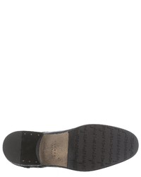 schwarze Leder Derby Schuhe von Hudson London