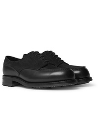 schwarze Leder Derby Schuhe von J.M. Weston