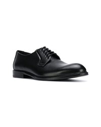 schwarze Leder Derby Schuhe von Lloyd