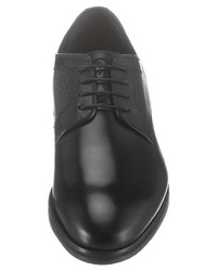 schwarze Leder Derby Schuhe von JOOP!