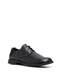 schwarze Leder Derby Schuhe von Officine Creative