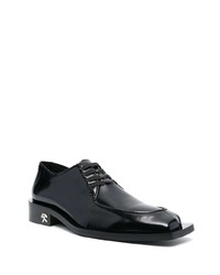 schwarze Leder Derby Schuhe von Gmbh