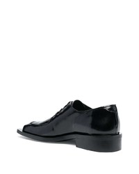 schwarze Leder Derby Schuhe von Gmbh