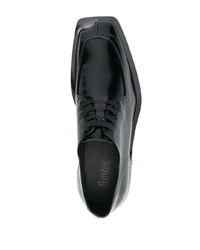 schwarze Leder Derby Schuhe von Gmbh