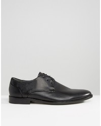 schwarze Leder Derby Schuhe von Aldo