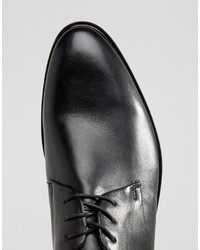 schwarze Leder Derby Schuhe von Aldo