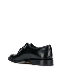 schwarze Leder Derby Schuhe von Tricker's