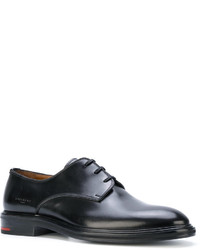 schwarze Leder Derby Schuhe von Givenchy