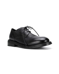 schwarze Leder Derby Schuhe von Marsèll