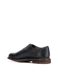 schwarze Leder Derby Schuhe von Church's