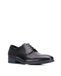 schwarze Leder Derby Schuhe von Lloyd