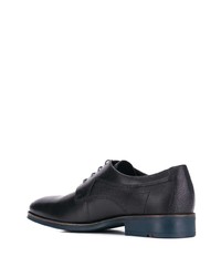 schwarze Leder Derby Schuhe von Lloyd